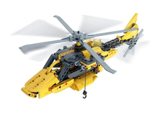 Naukowa zabawa laboratorium mechaniki helikopter ratowniczy