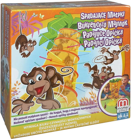 Mattel games gra zręcznościowa spadające małpki