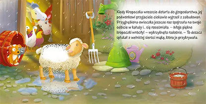 Książeczka - Historyjki podwórkowe. Owieczka kropeczka