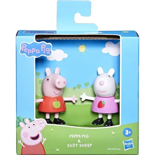 Świnka Peppa, 2 figurki Peppa i Suzy
