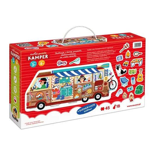 Moto puzzle - Kamper