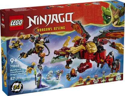 Lego Ninjago - Transformujący smoczy mech Wyldfyre