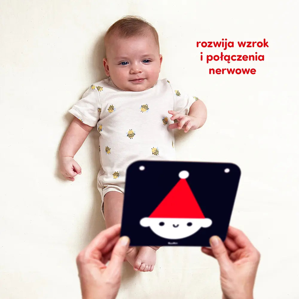 CzuCzu Duże karty kontrast.d/dzieci 0-3mies 62664