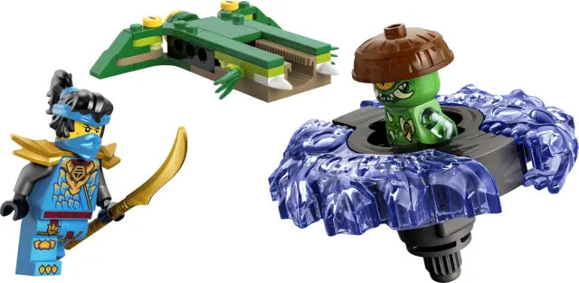 Lego Ninjago - Nya kontra zmutowany potwór na spinnerze