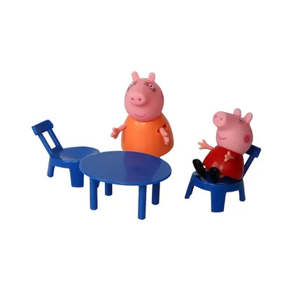 Zestaw kuchnia + 2 figurki, Świnka Peppa i Mama Świnka