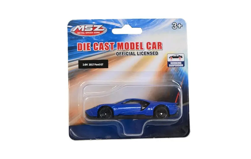 Model Ford GT 2017 niebieski 1:64