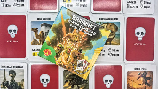 Rodzinna gra karciana Brainrot Mega - zadymka