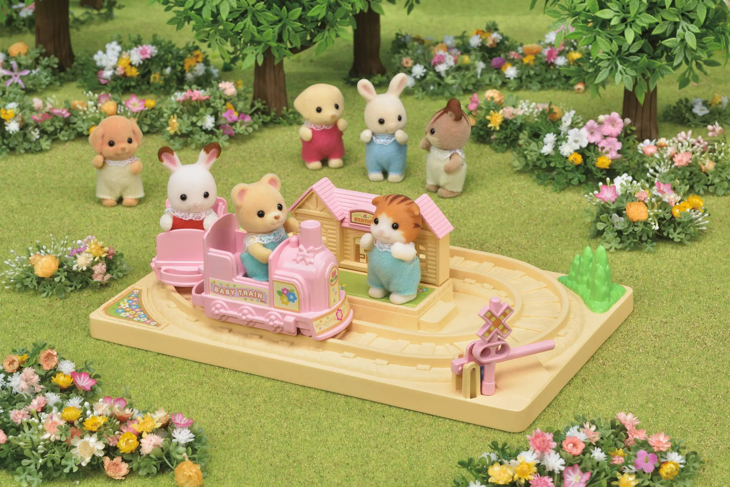 SYLVANIAN przedszkolna lokomotywa 05320 53201