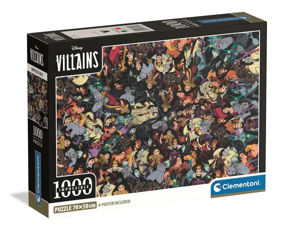Puzzle 1000 elementów Compact - Disney Villains