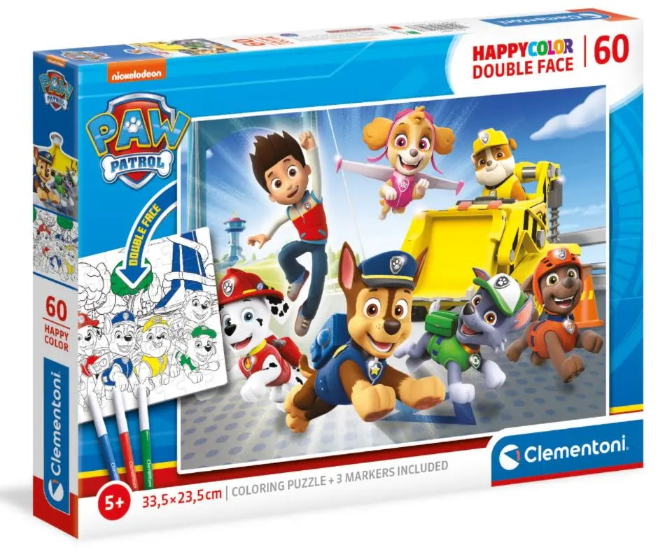 Psi patrol 60 el happy color double face