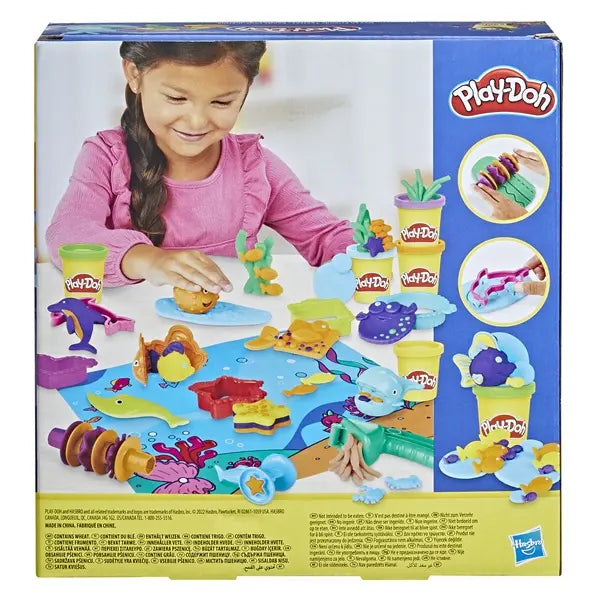 PlayDoh - Zestaw Ocean 5x tuba + akcesoria