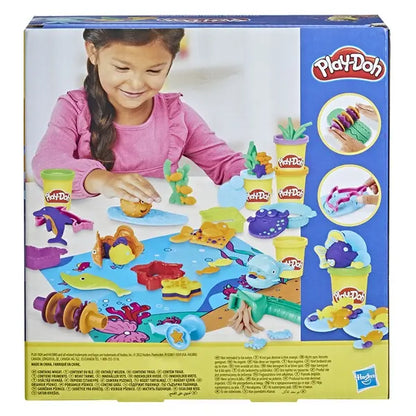 PlayDoh - Zestaw Ocean 5x tuba + akcesoria