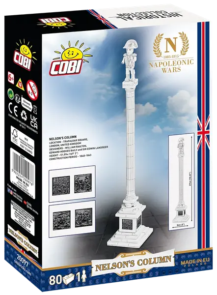 Klocki Napoleonic Wars Nelson s Column 80 kl