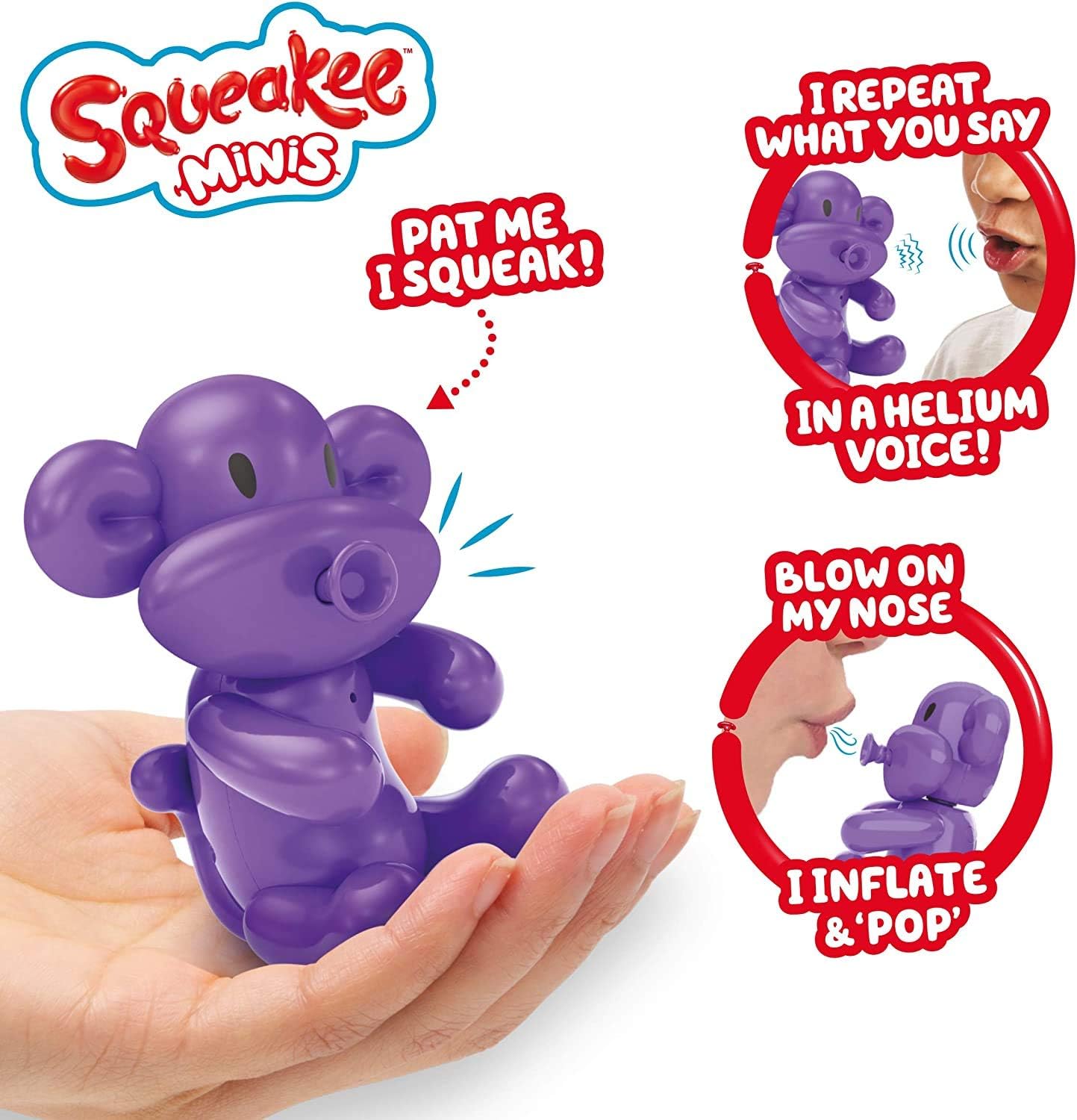 COBI SQUEAKEE MINIS Balonowy zw.Małpka 12303