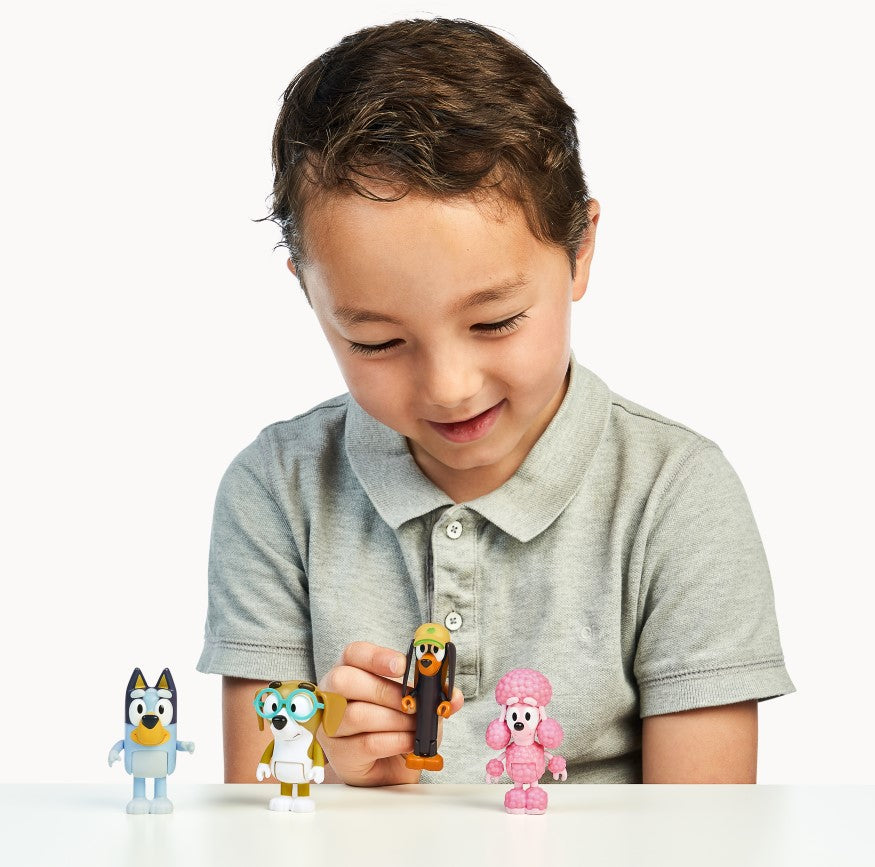 TMT BLUey figurki 4-pak przyjaciele BLU13014 30148