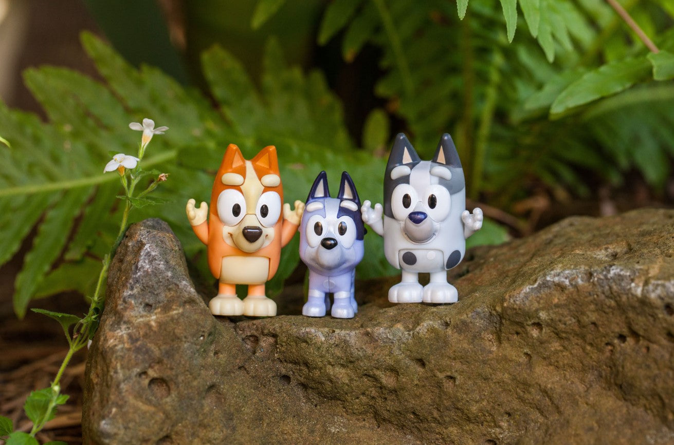 TMT BLUey figurki 3-pak Kuzyni BLU13040 30407