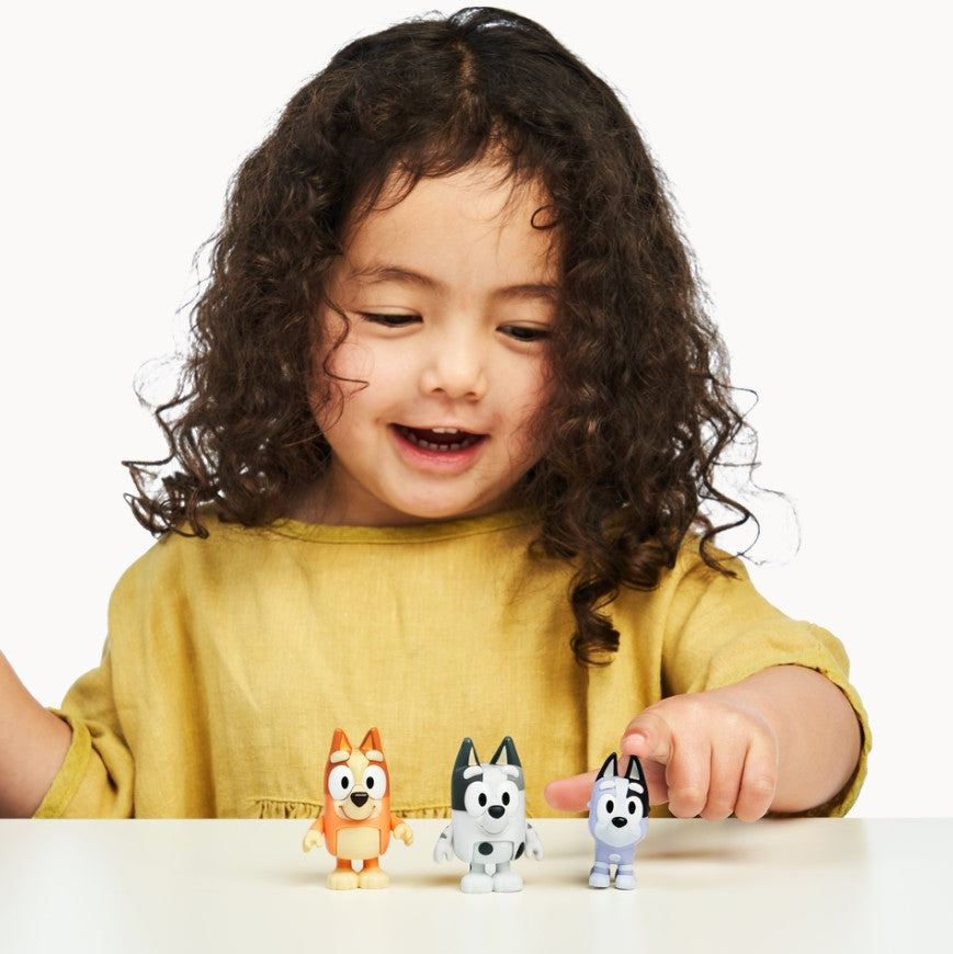 TMT BLUey figurki 3-pak Kuzyni BLU13040 30407