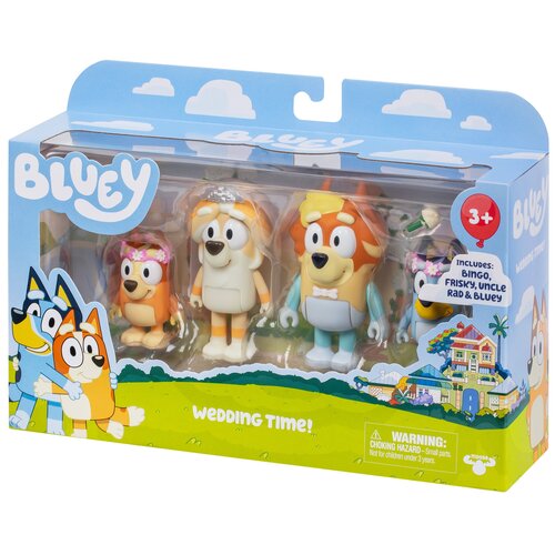 Bluey zestaw figurek wesele wujka