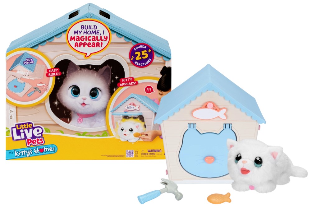 Little live pets kotek z domkiem