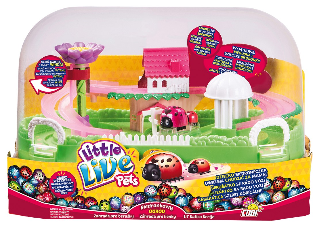 COBI LITTLE LIVE PETS ogród biedronek 28449