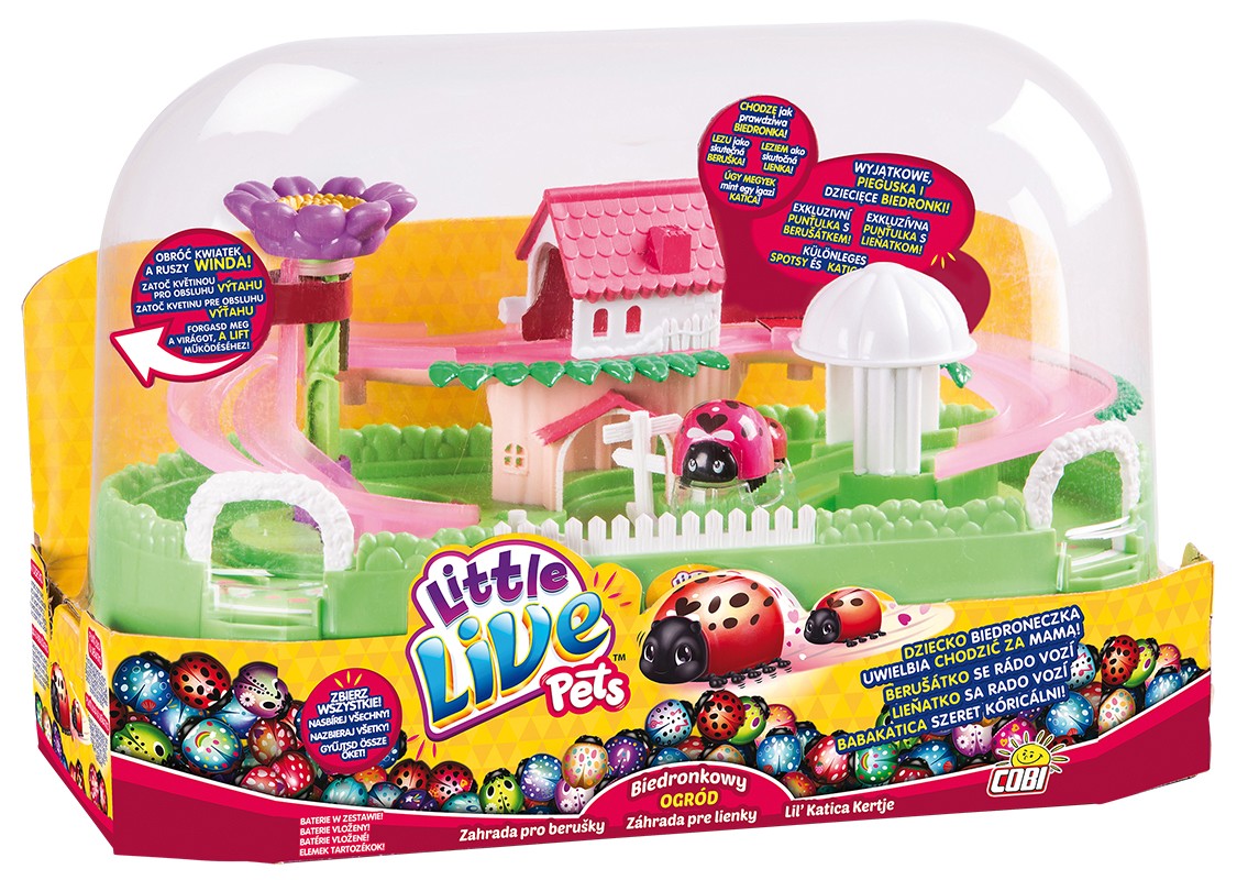 COBI LITTLE LIVE PETS ogród biedronek 28449