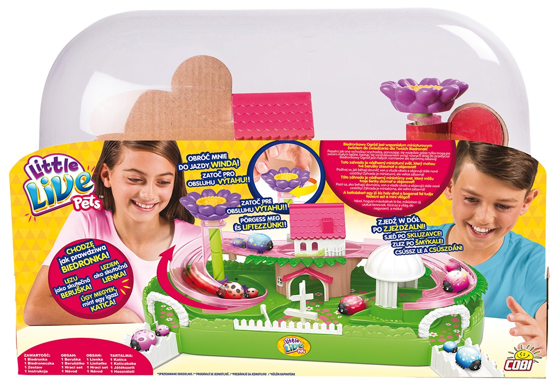 COBI LITTLE LIVE PETS ogród biedronek 28449