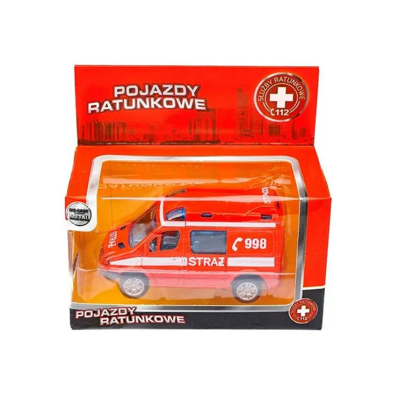 Model mercedes benz sprint straż pożarna 1:50