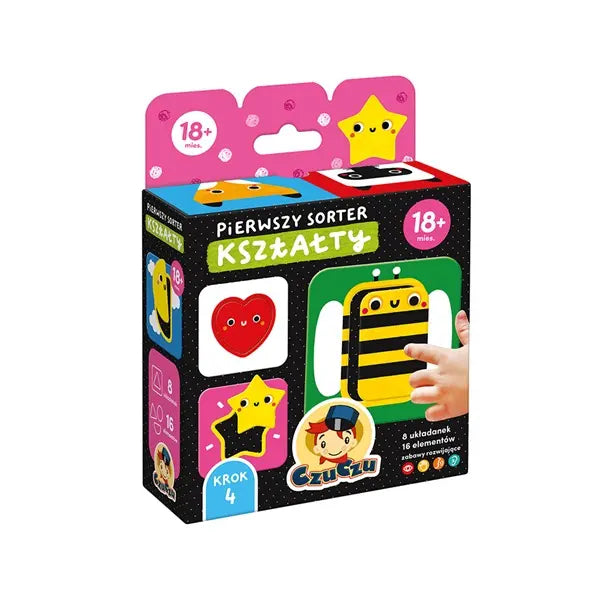 Puzzle - Pierwszy sorter, Kształty
