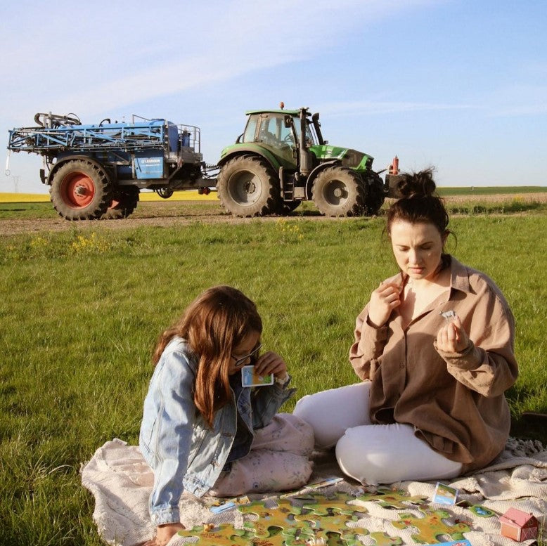 Gra planszowa szukaj i znajdź farma