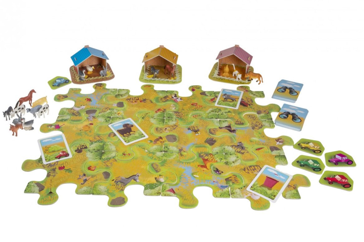Gra planszowa szukaj i znajdź farma