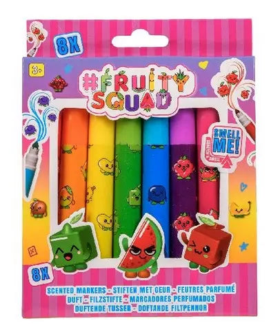 Fruity squad pachnące mega pisaki 8 szt