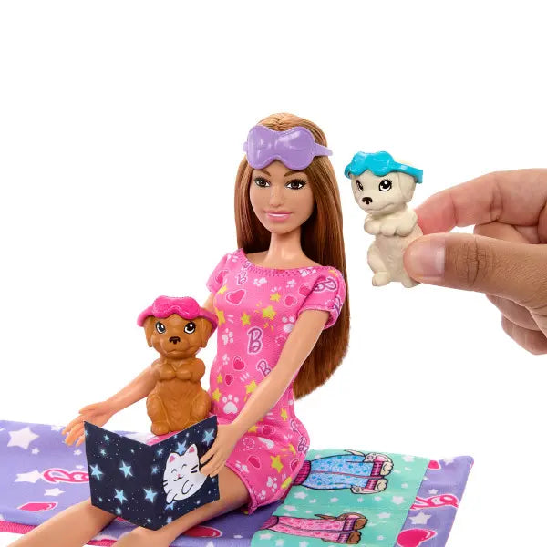 Barbie Piżama party z pieskami