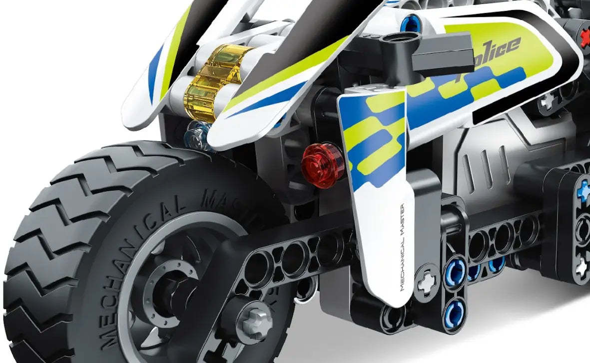 Immaster klocki motocykl policja 193 elementy