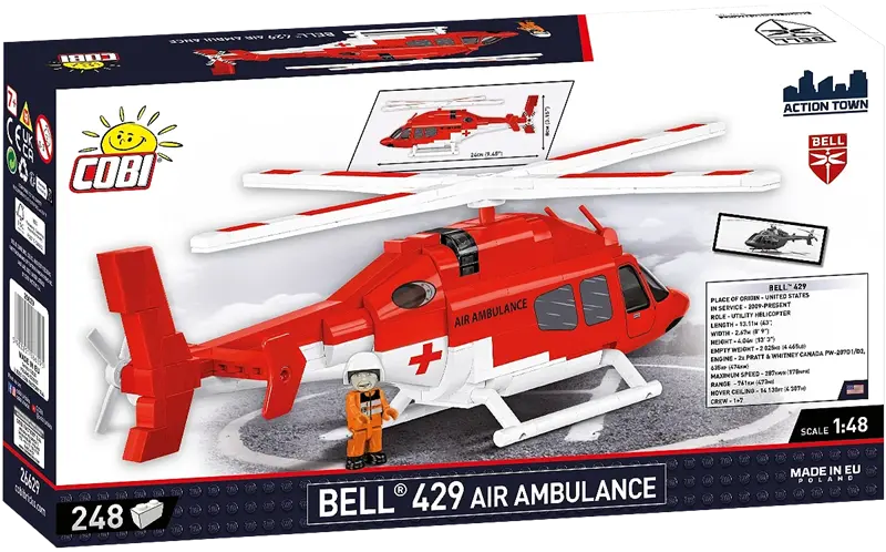 Samoloty cywilne Bell 429 Air Ambulance - 257 klocków
