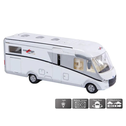Kids globe auto camper carthago 16cm z funkcją światła