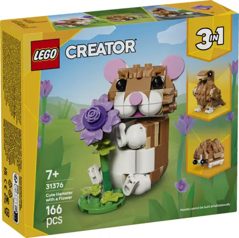 Lego Creator - Uroczy chomik z kwiatkiem
