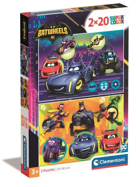 Puzzle 2x20 super kolor batwheels