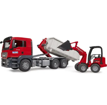 BRUDER MAN TGS kont.rolk.+kop.Schaffer 03767