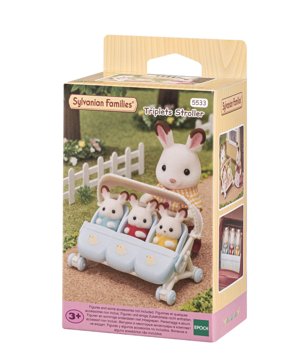 Sylvanian spacerówka dla trojaczków