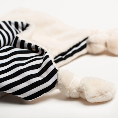 Whisbear doudou kocyk przytulanka królik kremowy