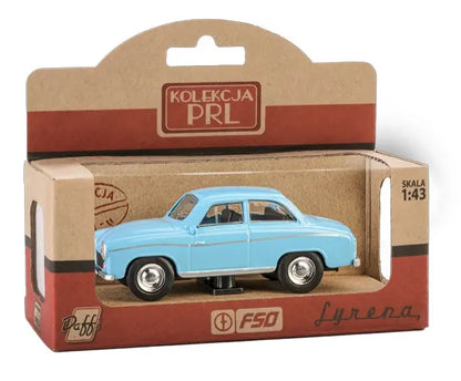Kolekcja prl syrena 104 niebieska