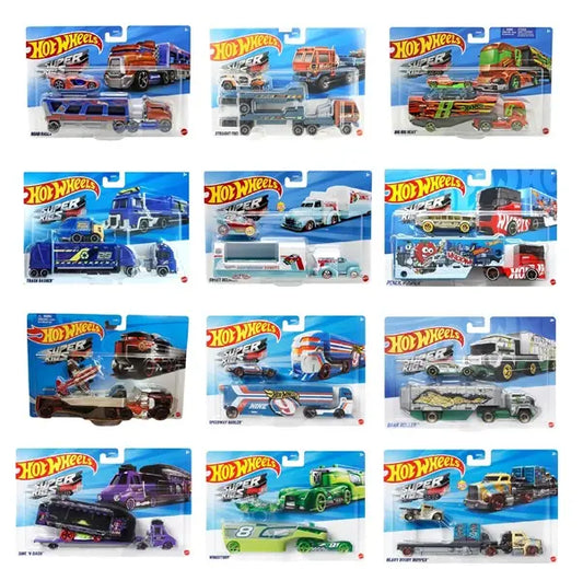 Hot wheels ciężarówka + samochód