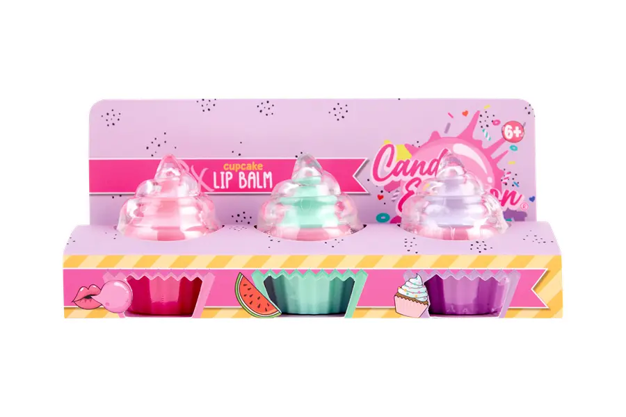 Create It! Candy balsam do ust muffinki 3 - pak