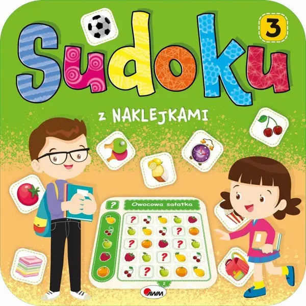 Sudoku z naklejkami cz.3