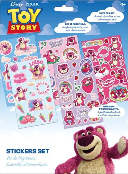 Zestaw naklejek Lotso 92szt