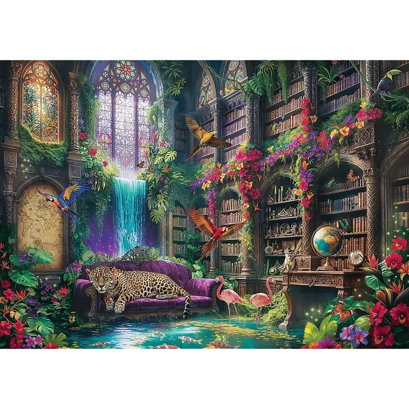 PUZZLE 1000 Magiczna biblioteka 10975
