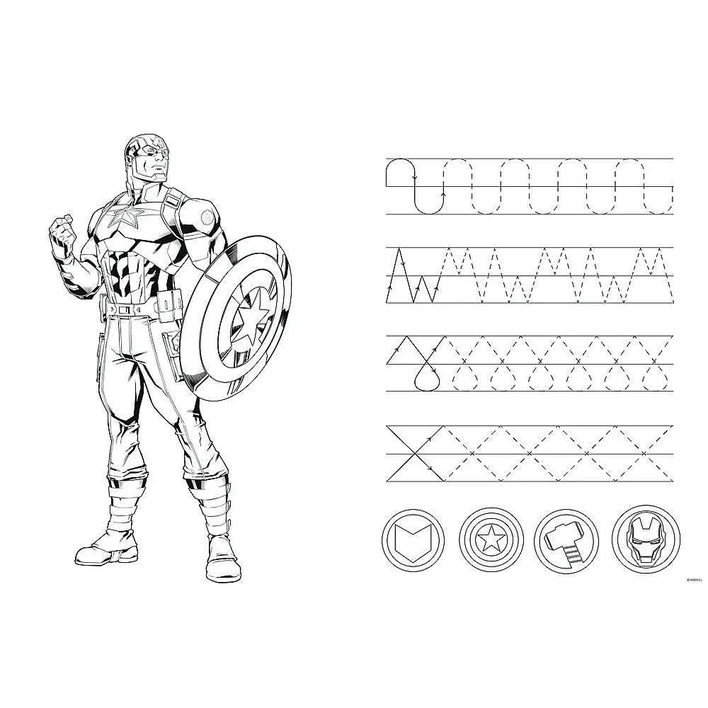 Puzzle supermaxi 24 elementy silni avengers marvel