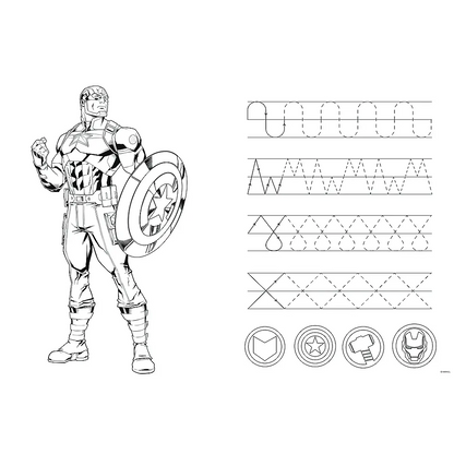Puzzle supermaxi 24 elementy silni avengers marvel