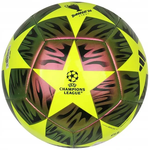 Piłka nożna Adidas Champions League neonowa