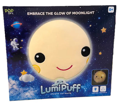 LumiPuff - Świecąca poduszka w kształcie księżyca